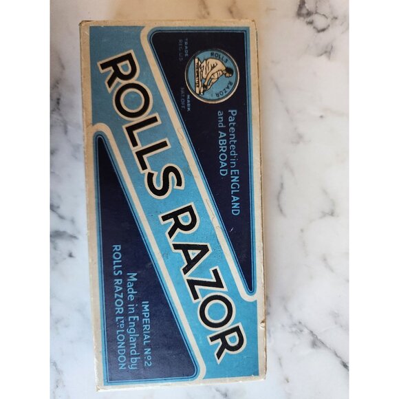 Vintage Rolls Razor Imperial No.2 Safety Razor Made In England With Case - Picture 3 of 6